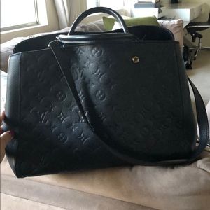Louis Vuitton Montaigne GM tote purse